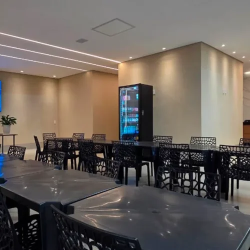 Salão TV Visa Cooler e Bar